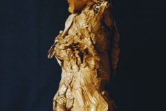 Olivier VALEZY - Geisha – 50 x 120 x 50 cm Sculpture carton