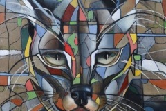 Frederique ASSAËl - Caracal – 146 x 89 cm Huile sur toile